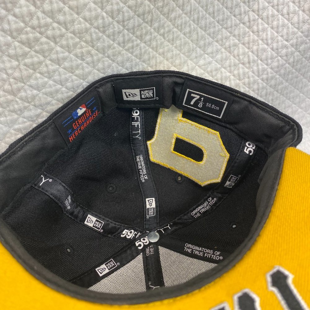 MLB Pittsburgh Pirates Baseball Cap, New Era,  59fifty brand - Picture 2 of 6
